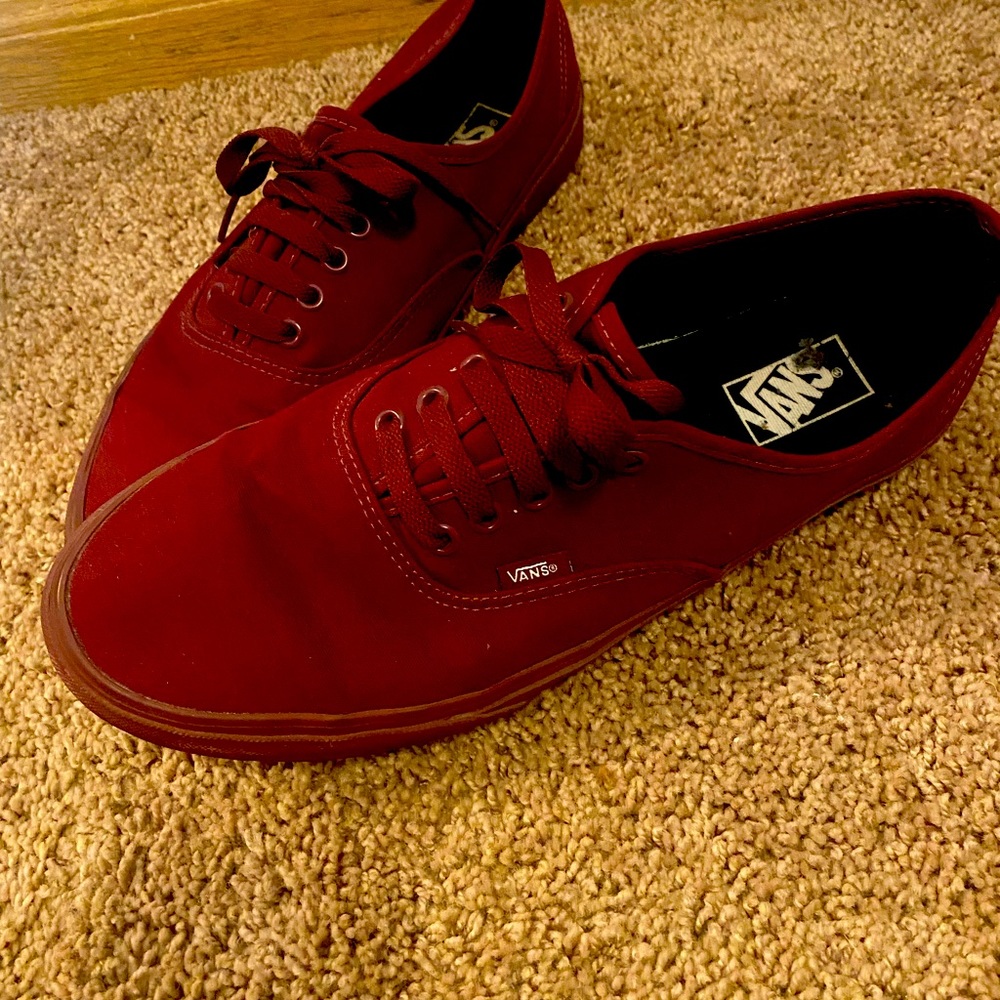 Men’s vans size 12